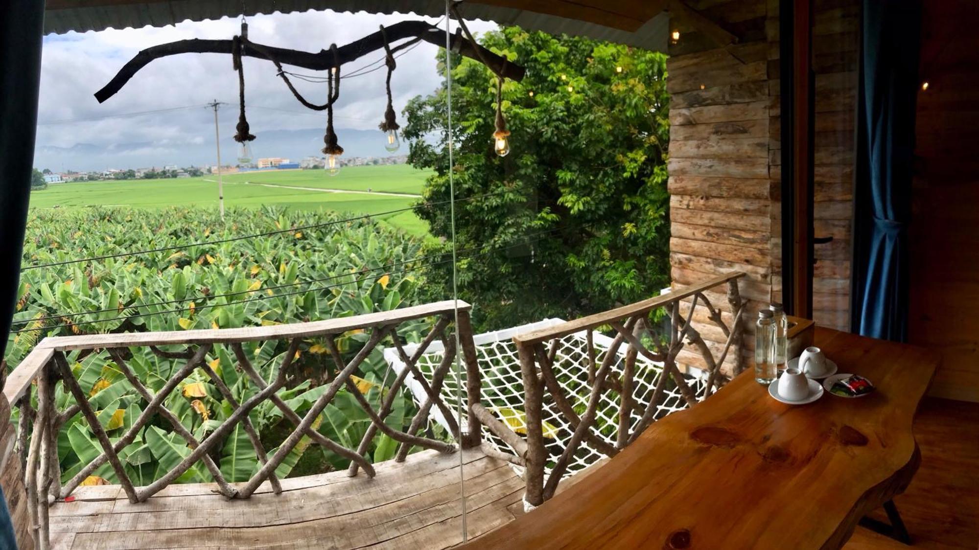 A Thia Homestay Diện Biên Phủ エクステリア 写真
